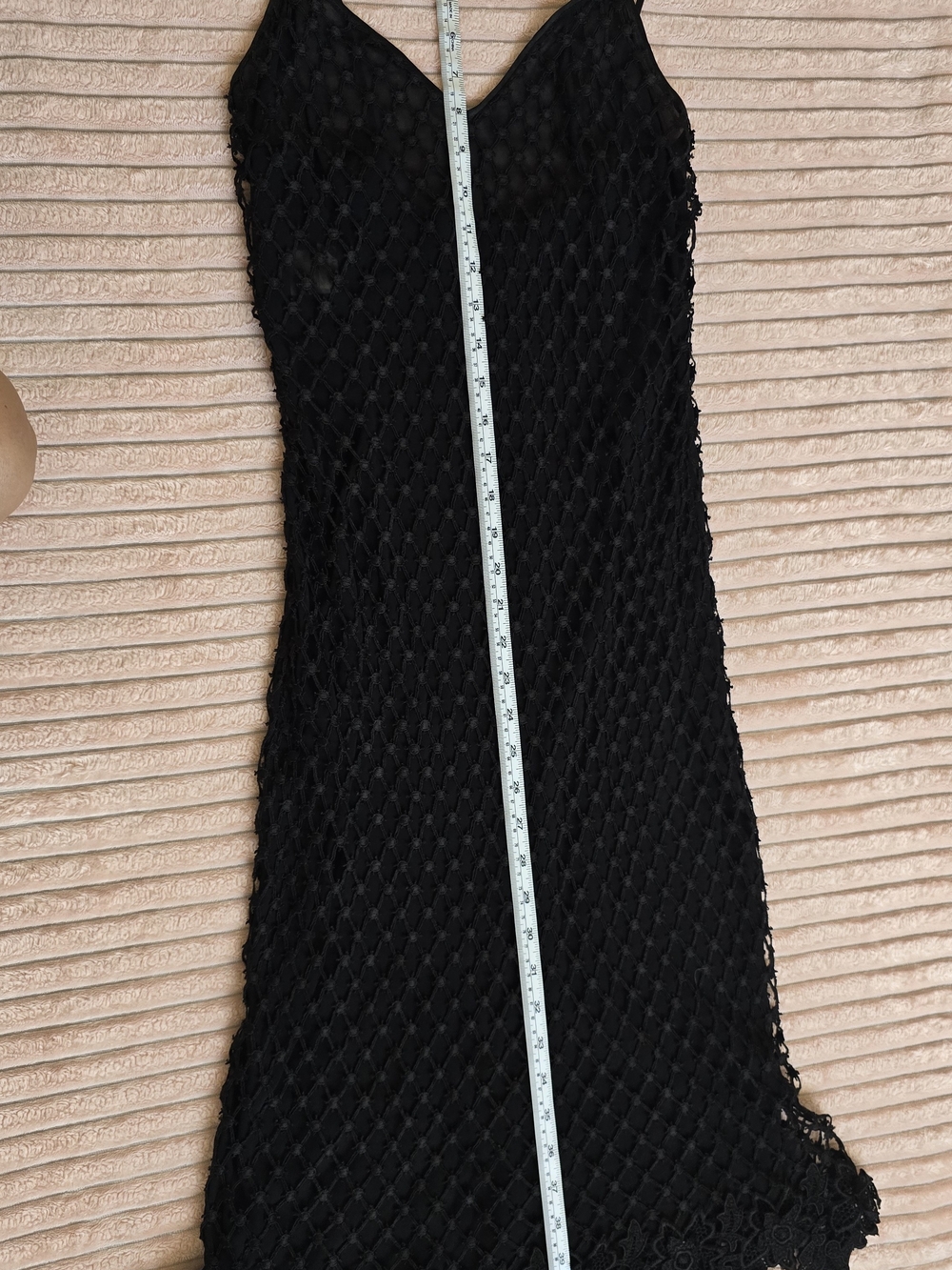 Dolce & Gabbana Black Lace-Trimmed Mini Dress - Picture 10 of 14